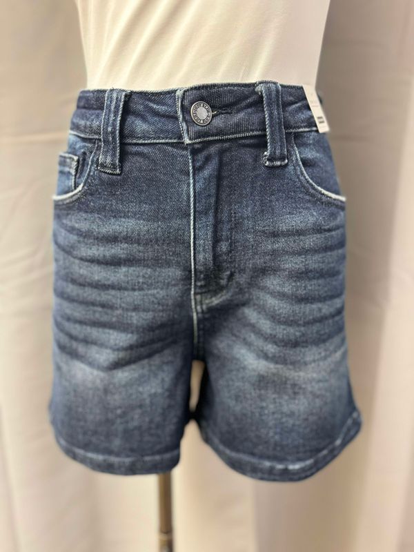 HW Back Flap Pocket Shorts (150304)