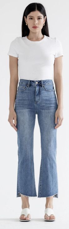 Super HR Bootcut Crop W/ Step Hem (MTT-B3216)