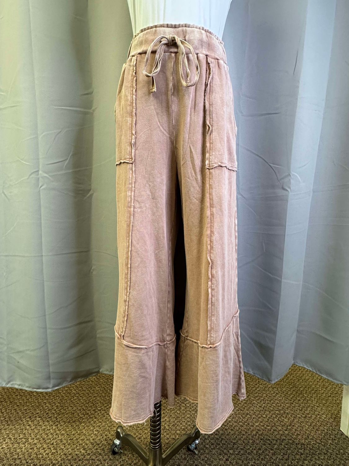 Feeling Good Comfy Pull On Pants, Color: Cappuccino, Size: Small