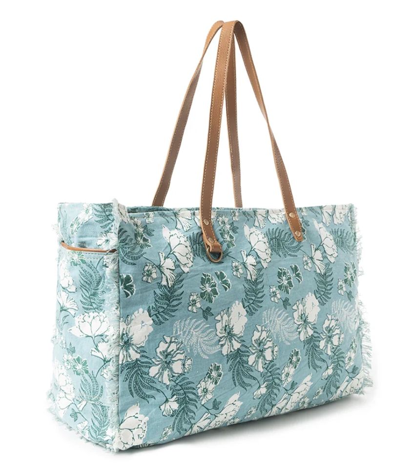 Delft Garden Weekender Bag