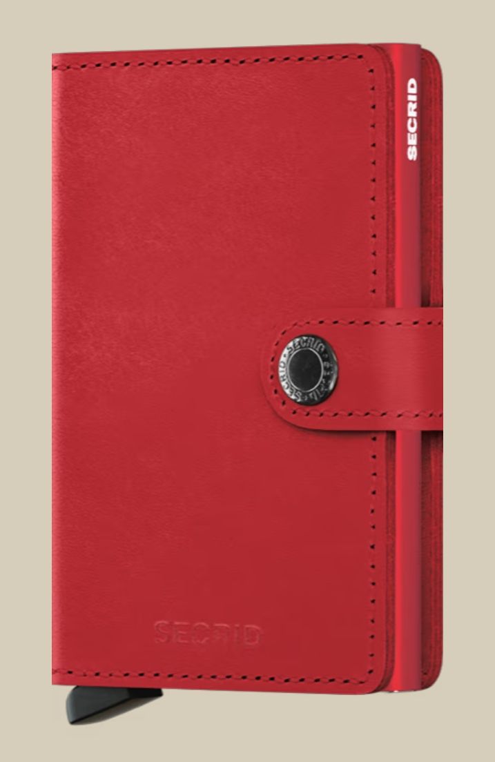SECRID Miniwallet, Color: M-Red-Red