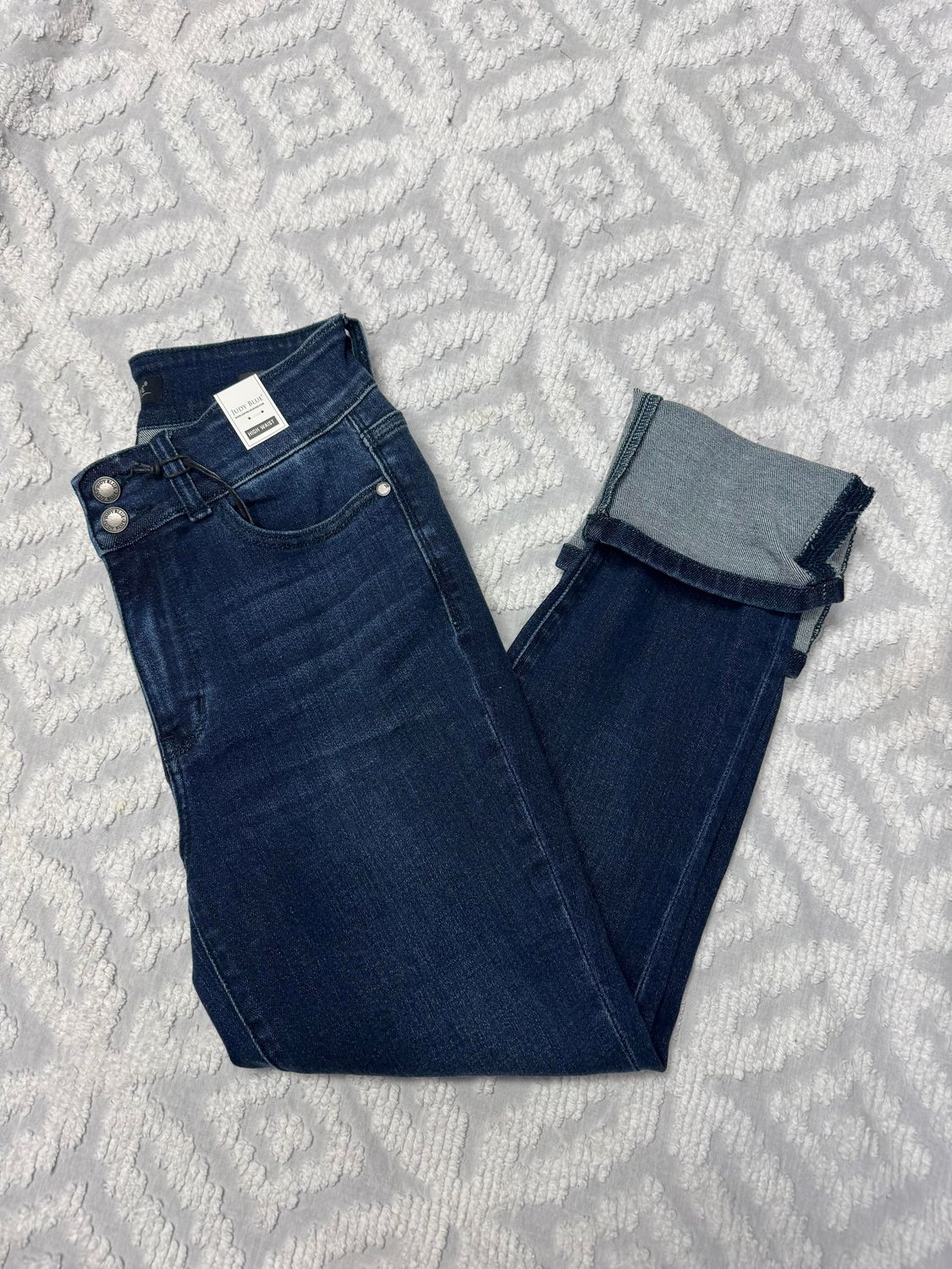 HW Double Waist Band Capri (72118)