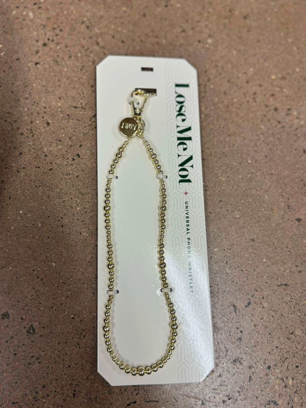 Lose Me Not Universal Phone Wristlets Gold