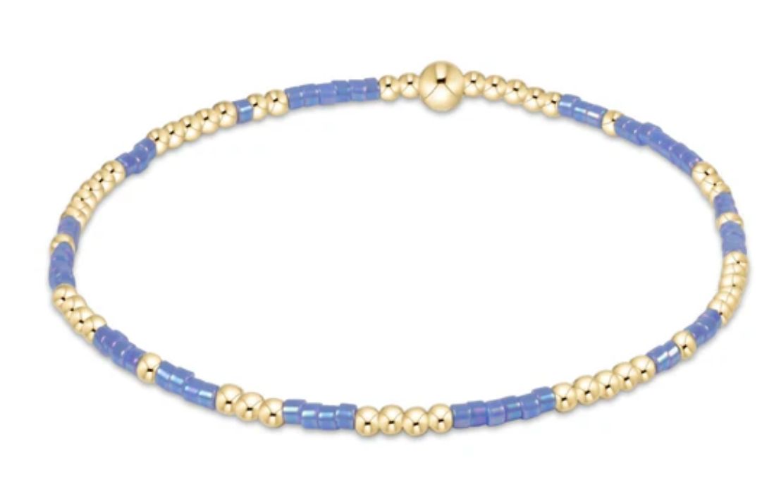 Extends- Hope Unwritten Bracelet - Bright Blue