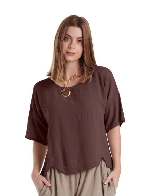 Scallop Blouse
