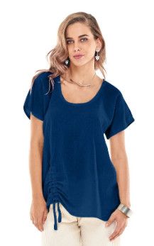 Ana Blouse, Size: 1, Color: Sapphire