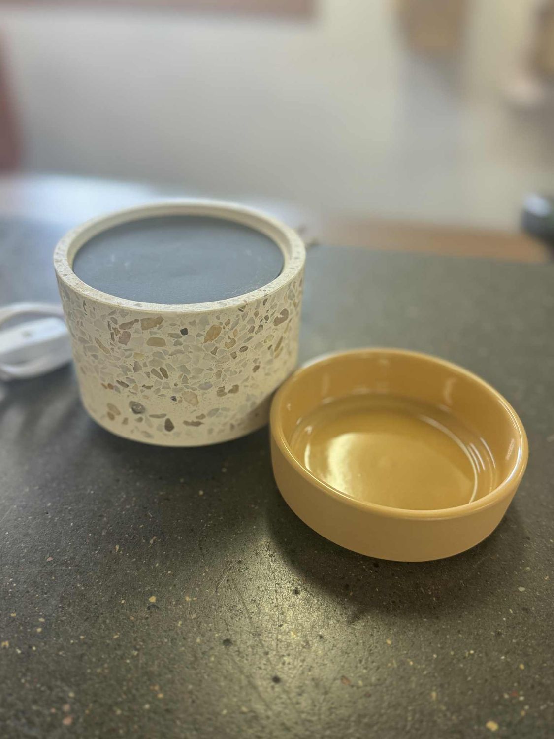 Candle Wax Melter, Color: NATURAL MOSAIC