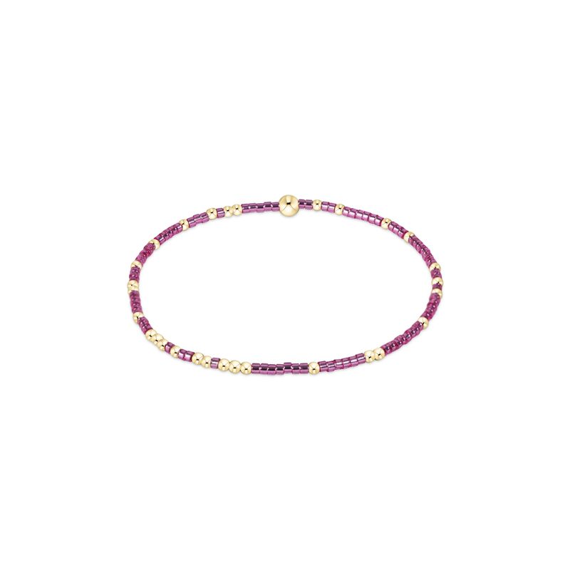 Extends- Hope Unwritten Bracelet- Pink Metallic
