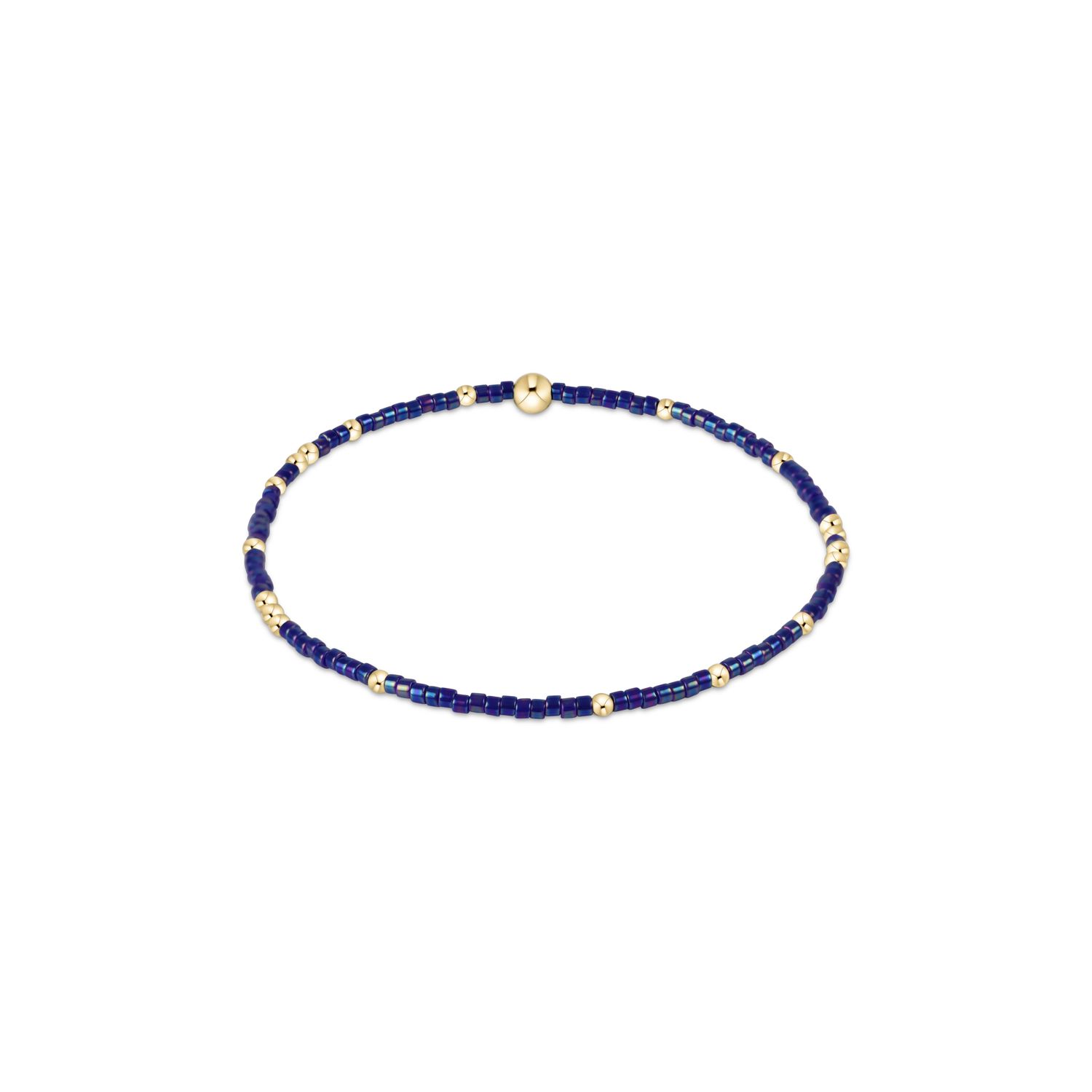 Extends- Hope Unwritten Bracelet- Blue Metallic