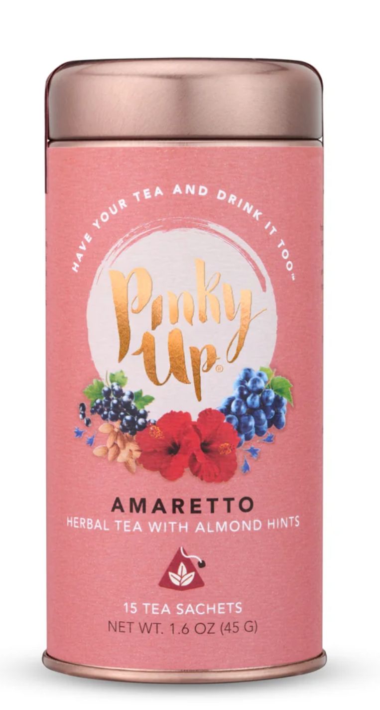 Tea Sachets In Tin, Flavor: Amaretto