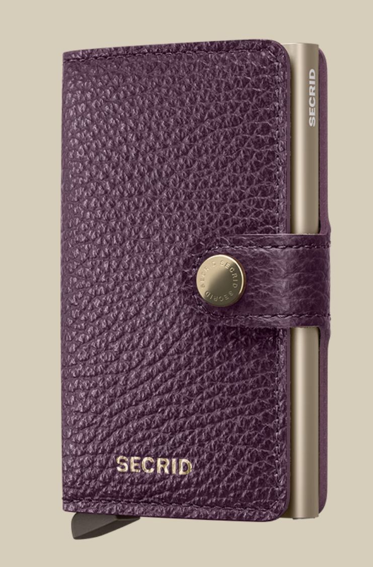Miniwallet Pebble Grape