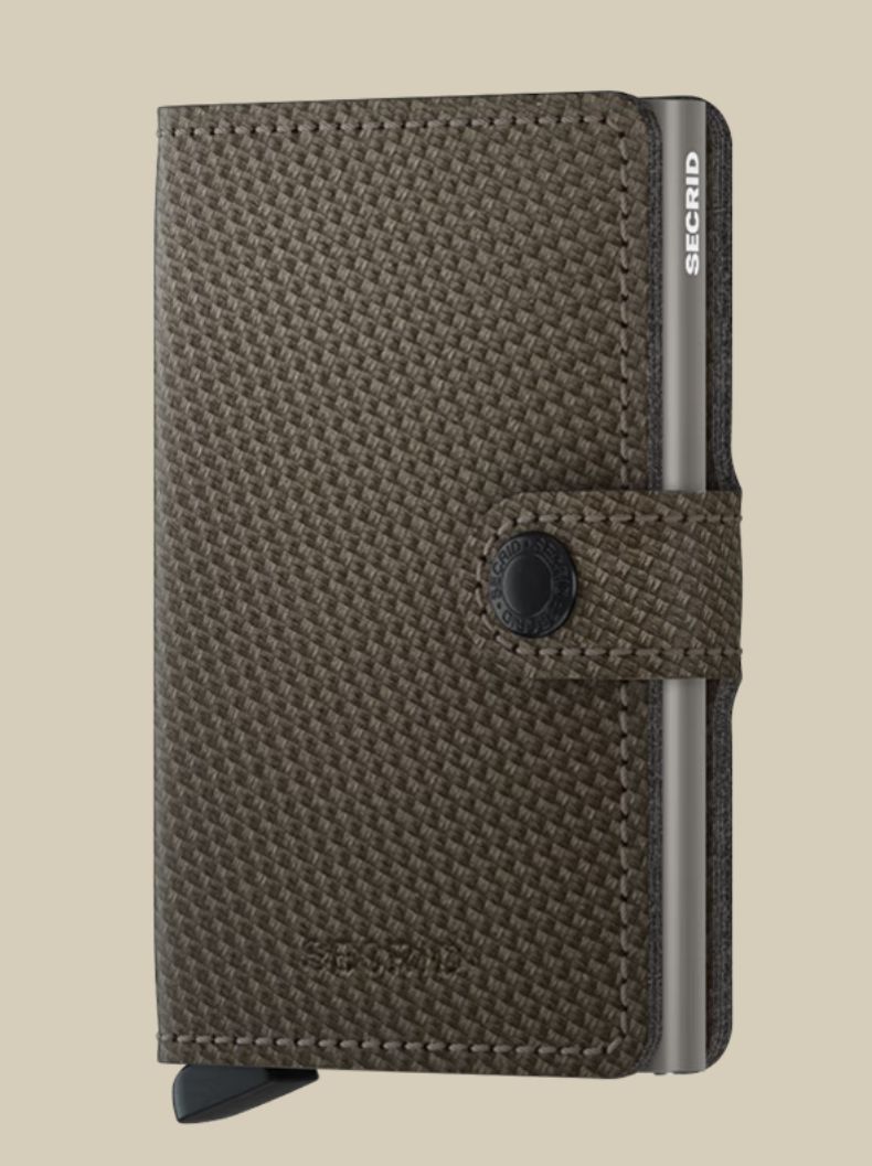 Miniwallet Carbon Khaki