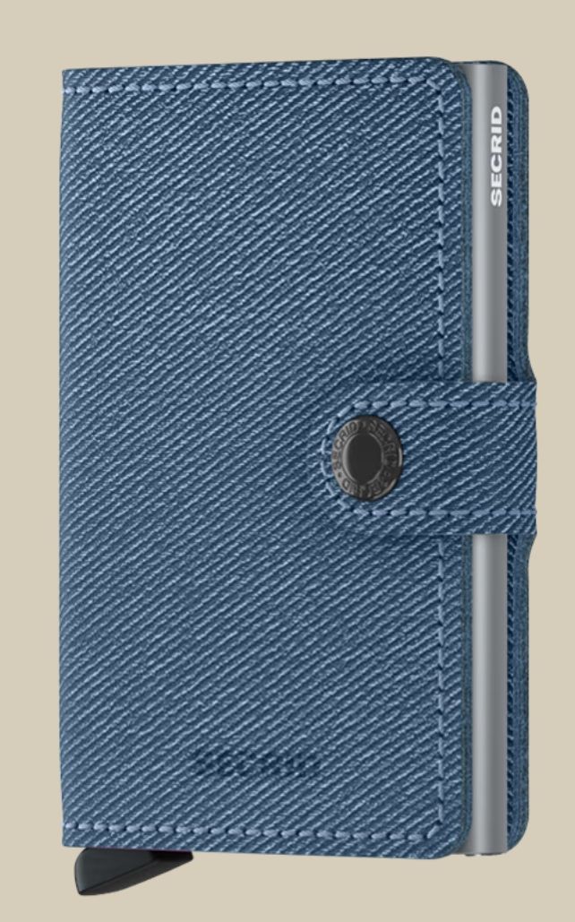 Miniwallet Twist Jeans Blue