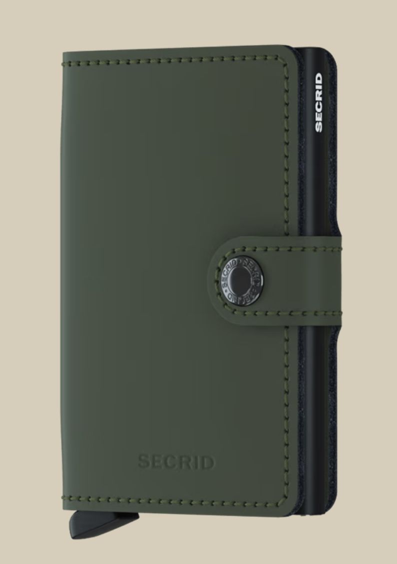 Miniwallet Matte Green-Black