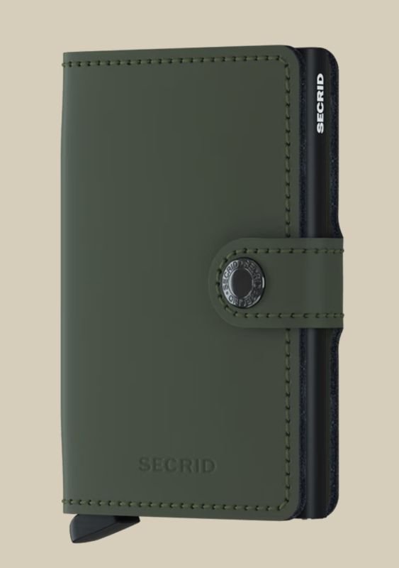 Miniwallet Matte Green-Black