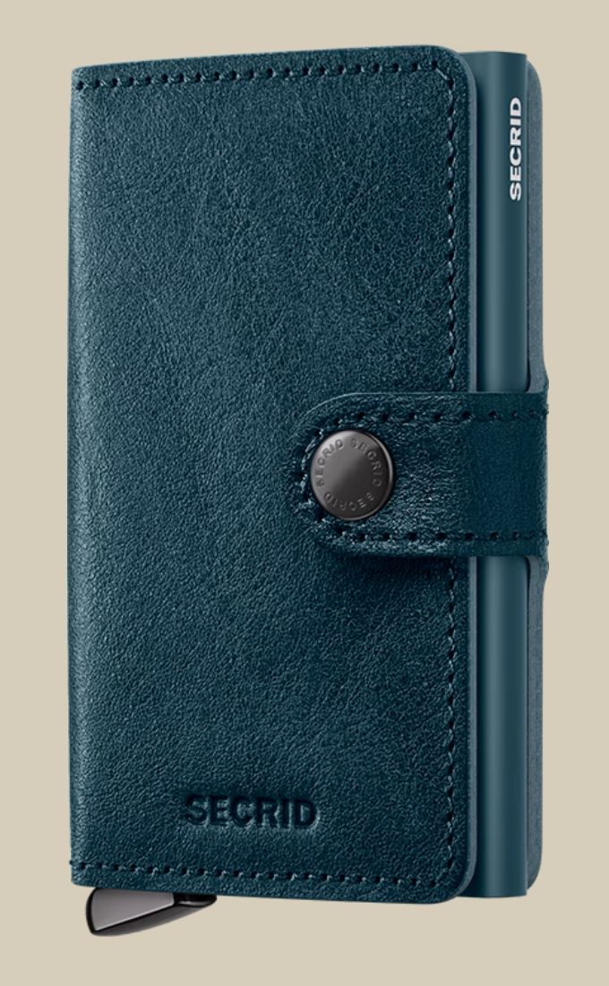 Premium Miniwallet Basco Teal +