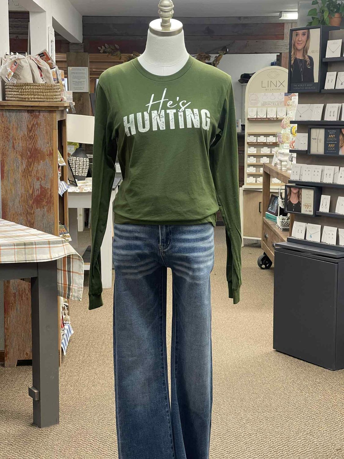 He&#39;s Hunting LS Top