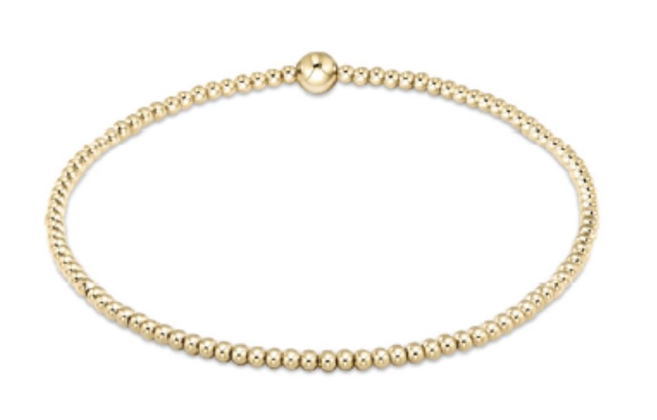 Extends Classic Gold 2.5mm Bracelet