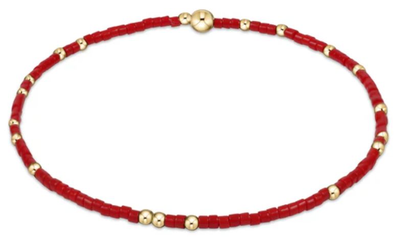 Gameday Hope Unwritten Bracelet - Bright Red