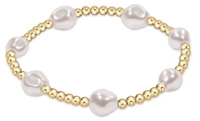Admire Pearl 3mm Gold Bracelet