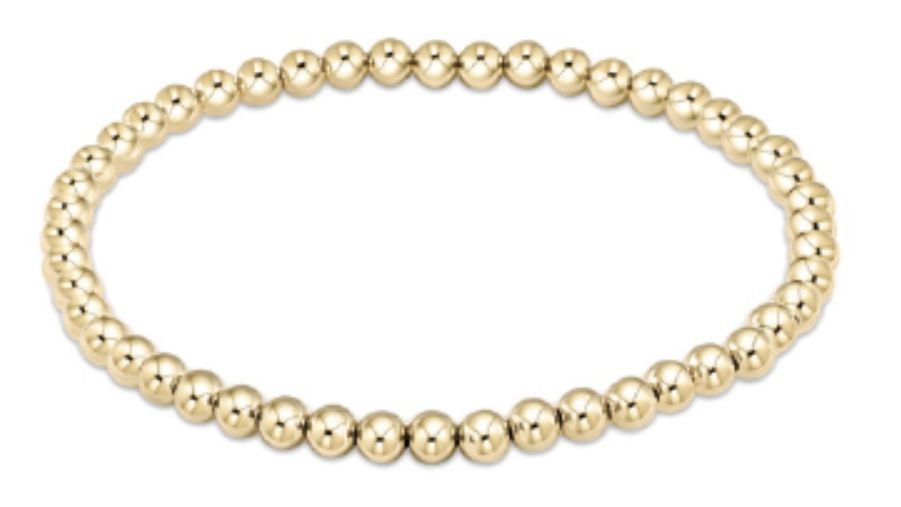 Extends Classic Gold 4mm Bracelet