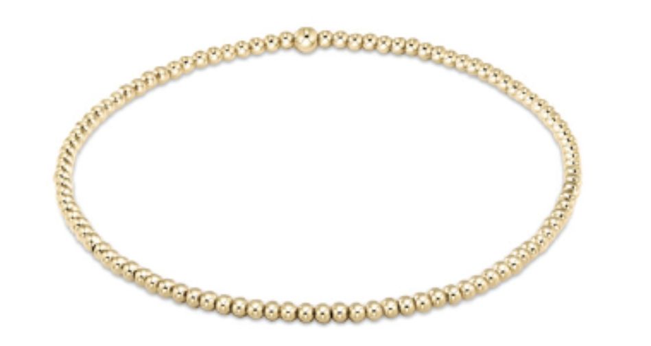 Extends Classic Gold 2mm Bracelet
