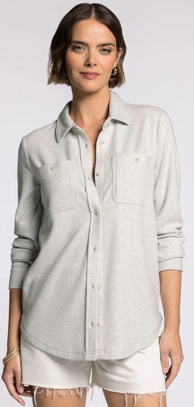 Lewis Shirt- Lt Heather Grey