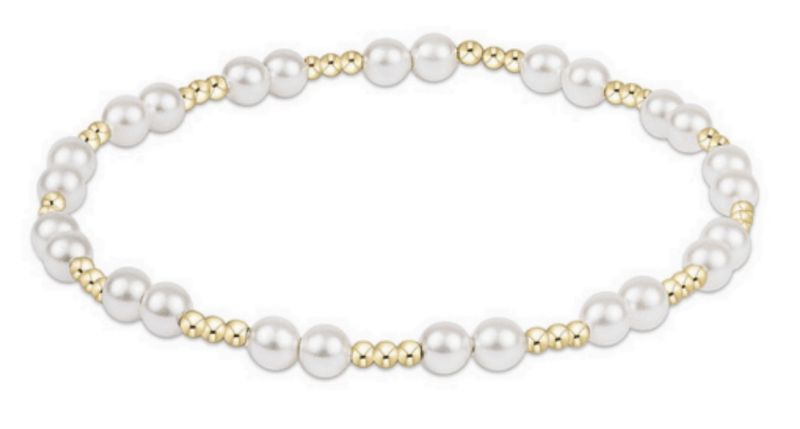 Extends- Together Pearl 4mm Bracelet
