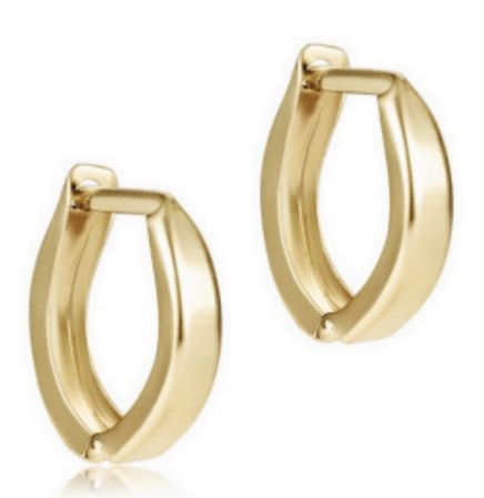 Huggie Gold 0.5" Hoop