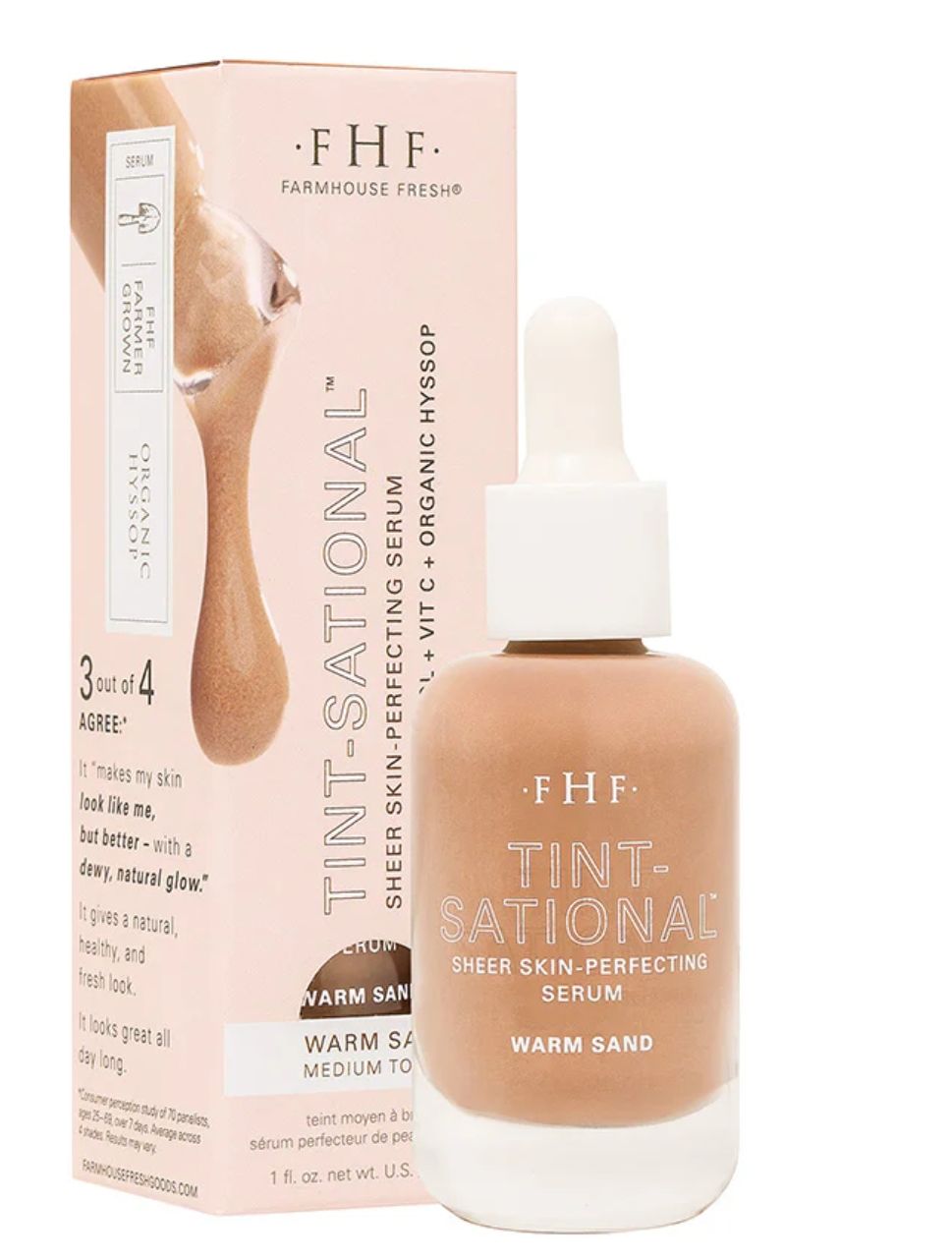 Tint-Sational Warm Sand Sheer Skin Perfecting Serum