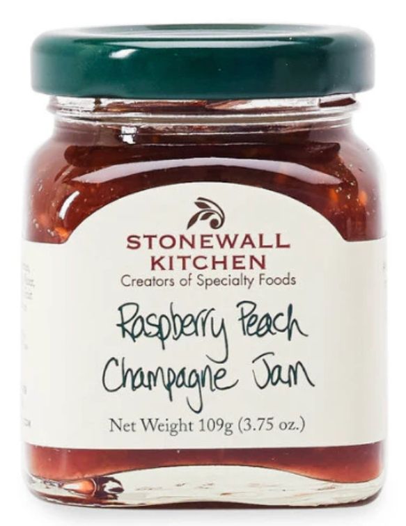 Raspberry Peach Champagne Jam 3.75oz