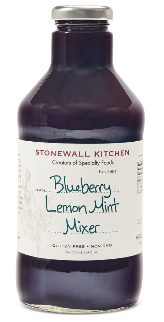 Blueberry Lemon Mint Mixer