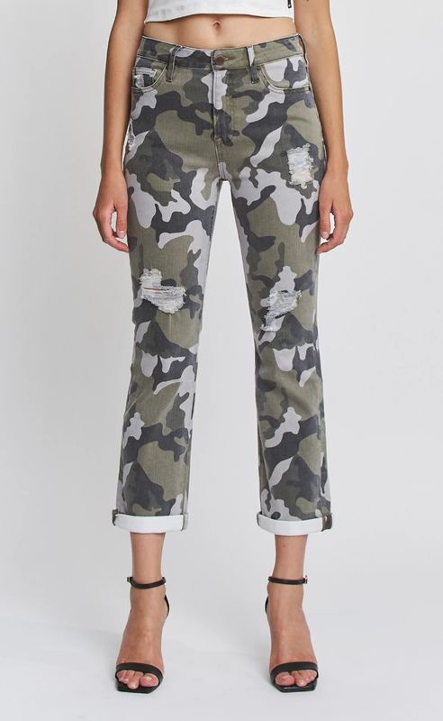 HR Straight Crop w/ Camo (MDP-T3661)
