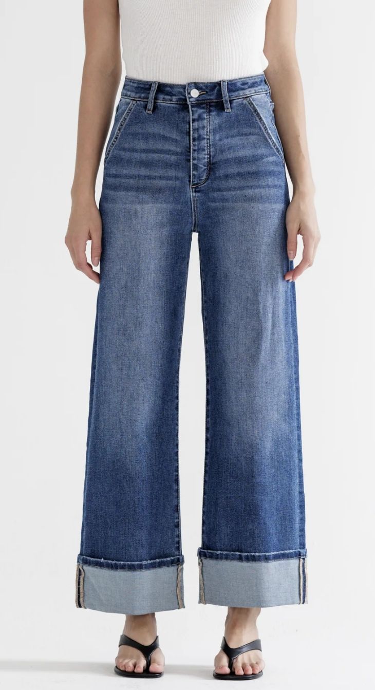 Super HR Wide Cuffed Hidden Button (MTT-W3311)