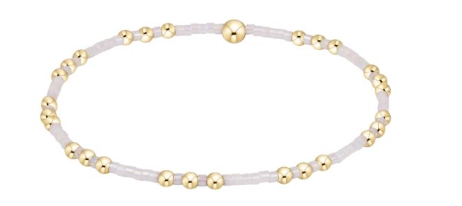 Hope Joy Bracelet - Silky White