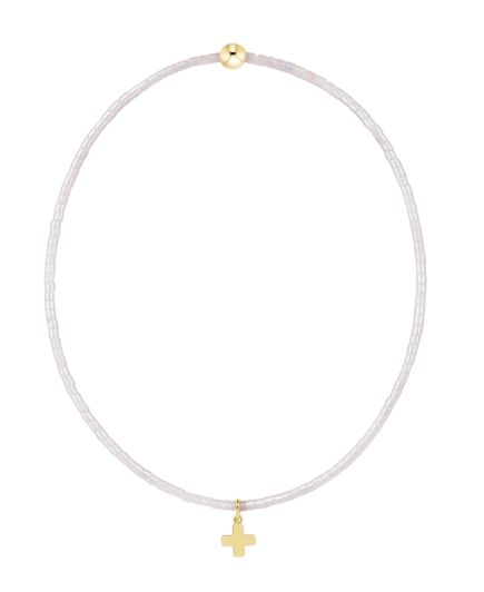 Hope Classic Silky White Bracelet - Signature Cross