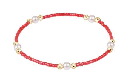 Hope Purpose Pearl Bracelet - Sherbert