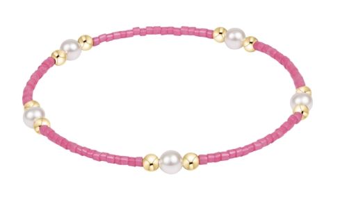 Hope Purpose Pearl Bracelet - Bubblegum
