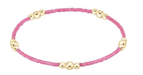 Hope Purpose Gold Bracelet - Bubblegum