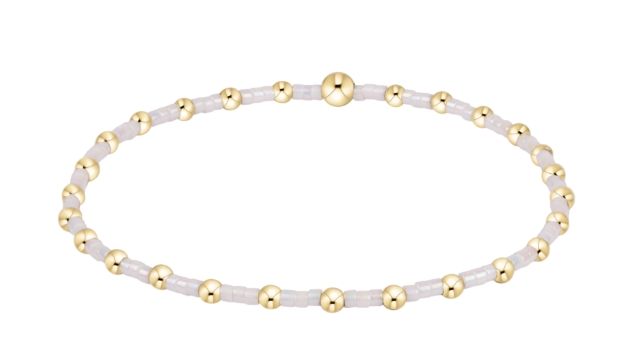 Hope Sincerity Bracelet - Silky White
