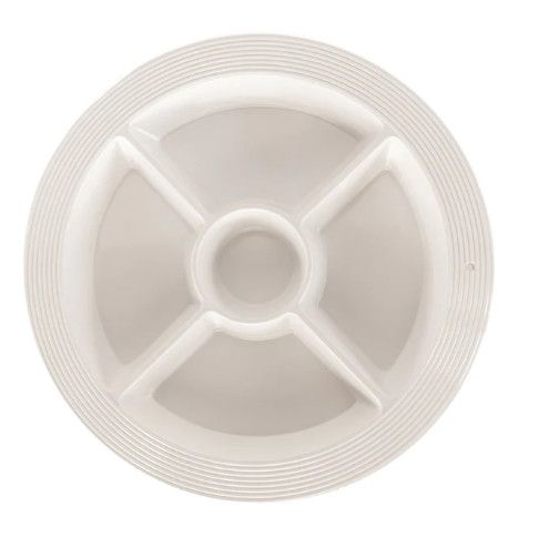 MEL16B Melamine Divided Dish