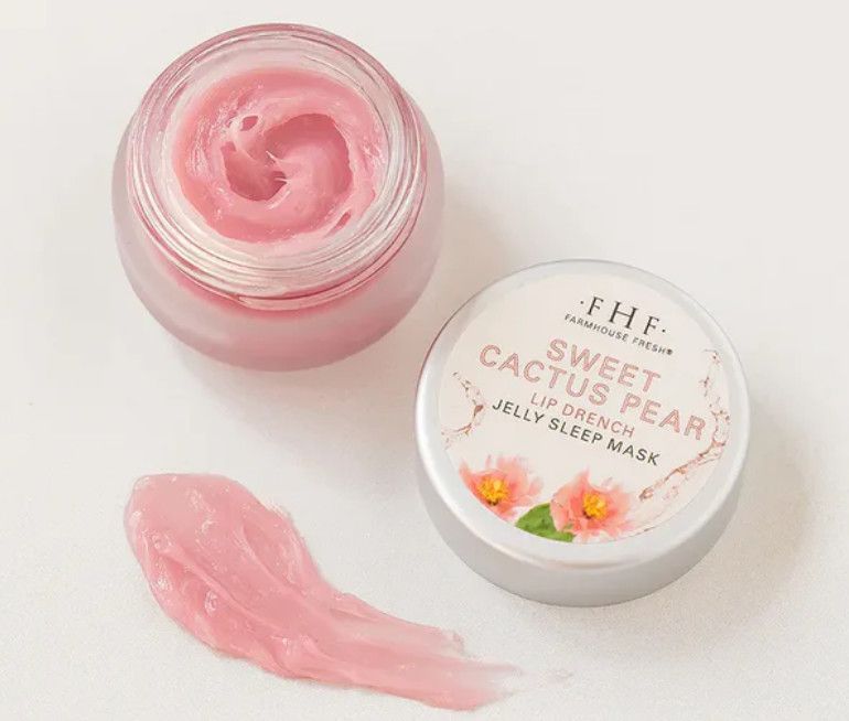 Sweet Cactus Pear Lip Drench Jelly Sleep Mask
