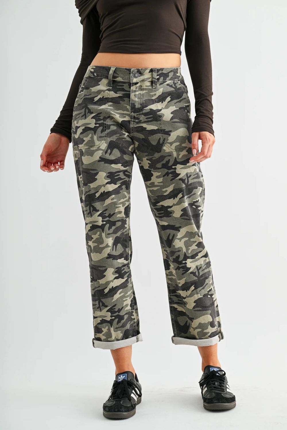 MR Boyfriend Crop Camouflage (MDP-D3991)