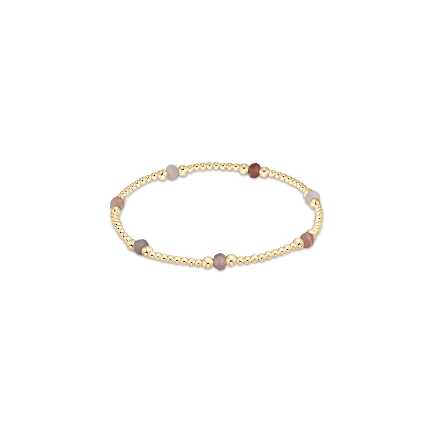 Purpose Gemstone 4mm Bracelet - Botswana Agate