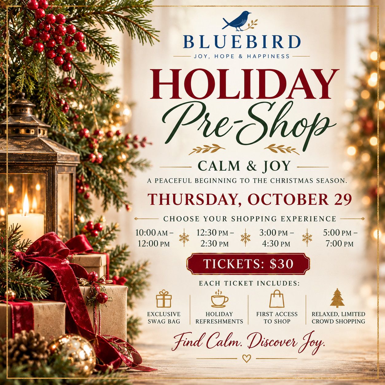 Holiday Pre-Shop 2026