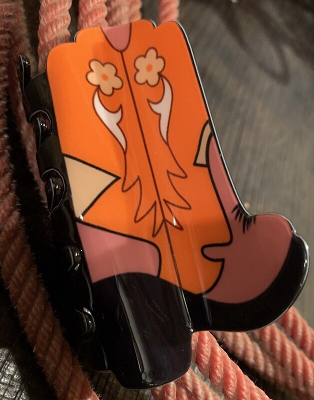 Cowboy Boot Hairclip