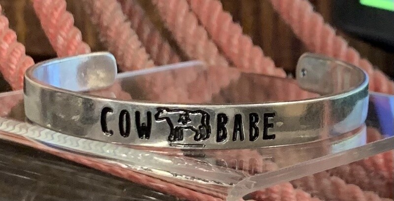 Western Stamped Cuff Bracelet