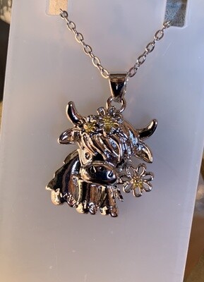 Highland Cow Necklace