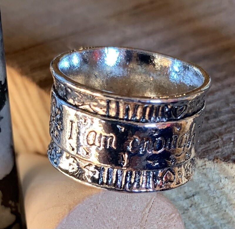 “I Am Enough” Ring