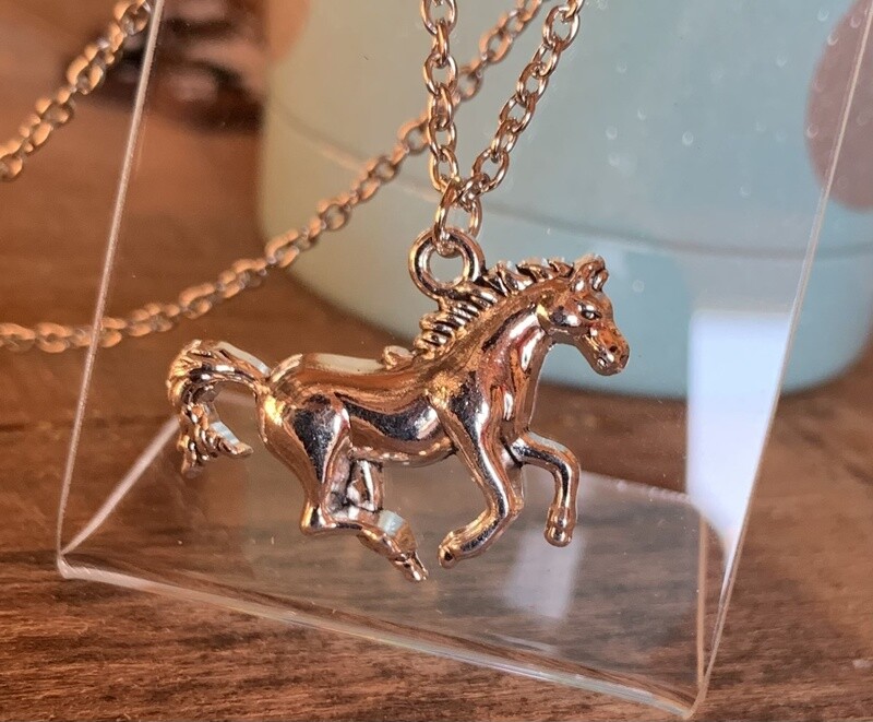 Running Horse Necklace